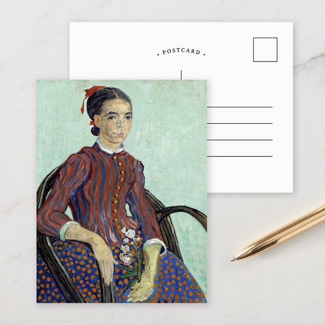 La Mousmé | Vincent van Gogh Postcard (Creator Uploaded)