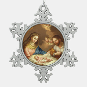 "La Natividad" Christmas ornaments