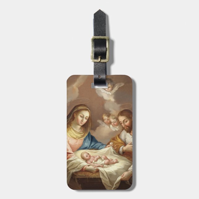 La Natividad Luggage Tag (Front Vertical)