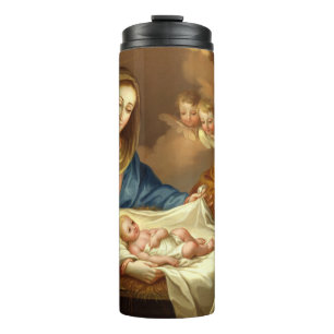 "La Natividad" religious art tumbler