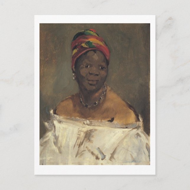 La_Négresse by Edouard Manet Postcard (Front)