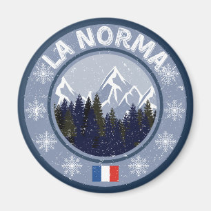 La Norma Station de Ski Magnet