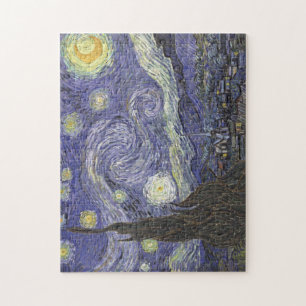 La nuit étoilée Van Gogh 1889 Jigsaw Puzzle