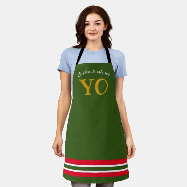 la obra de arte soy yo apron (Worn)