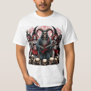 La Parca: Symphony of Shadows and Metal T-Shirt