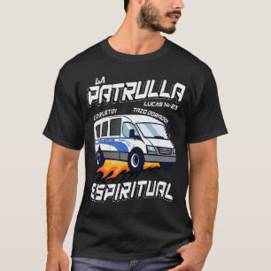 La patrulla espiritual Funnyazo Dorado Meican Span T-Shirt