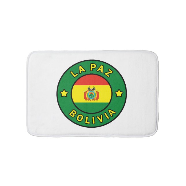 La Paz Bolivia Bath Mat (Front)