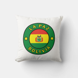 La Paz Bolivia Cushion