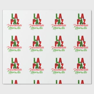La Paz departamento maravilla Wrapping Paper
