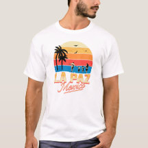 La Paz Mexico Sunset Distressed