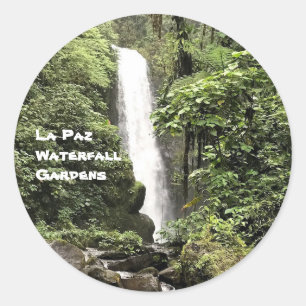 La Paz Waterfall Gardens Sticker