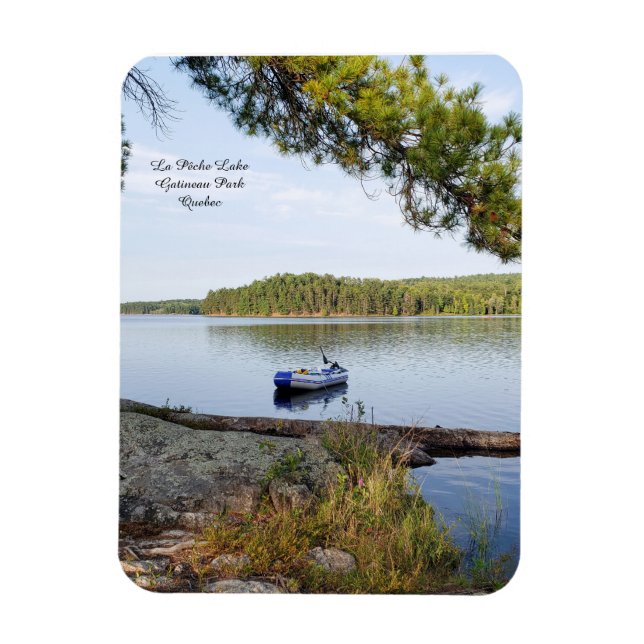 La Pêche Lake Gatineau Park Quebec Magnet (Vertical)