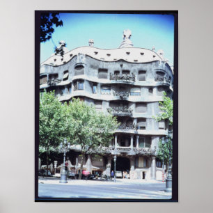 La Pedrera or Casa Mila, 1905-10 Poster
