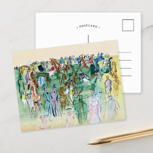 La Pelouse   Raoul Dufy Postcard