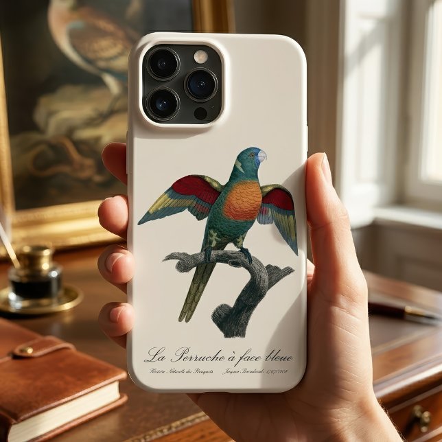 La Perruche a face bleue  Case-Mate iPhone Case (Coconut Lorikeet, Trichoglossus haematodus. iPhone Case)