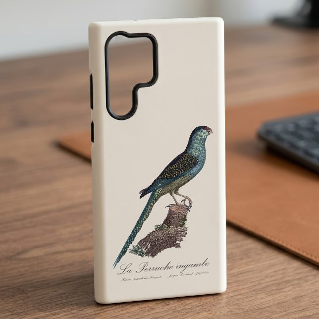 La Perruche ingambe  Samsung Galaxy S22 Ultra Case (Ground Parrot or Swamp Parrot, Pezoporus Wallicus. Case)