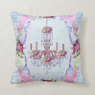 La Petite Chandelier by Bella Bella Studios Cushion