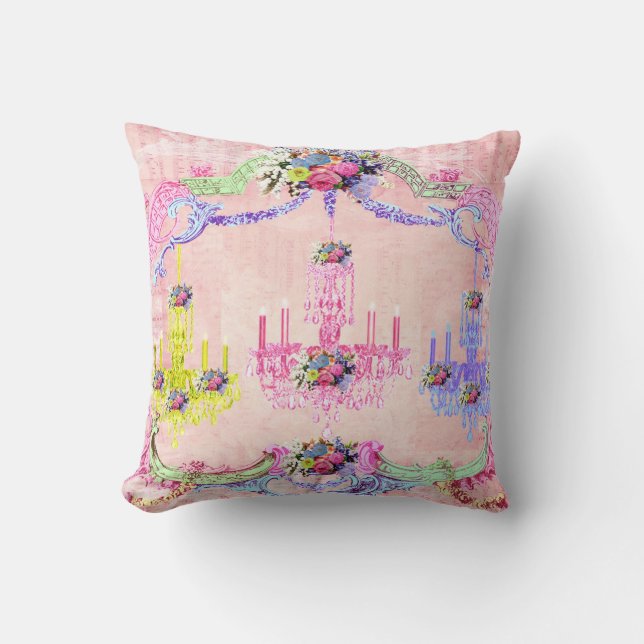 La Petite Chandelier Cushion (Front)