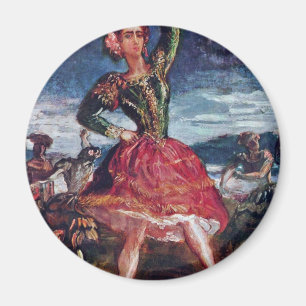 La Petra Camara By Chassériau Théodore Magnet