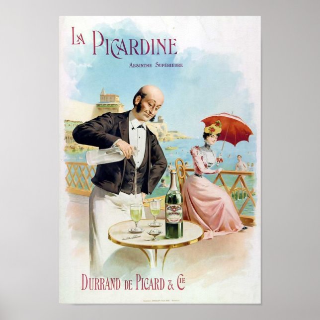 La Picardine Absinthe Supérieure Fine Art Poster (Front)