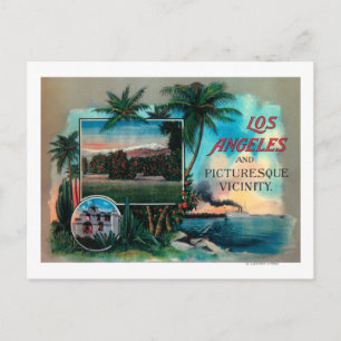 LA & Picturesque Vicinity Postcard