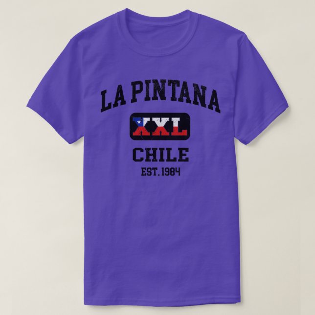 La Pintana Chile XXL Athletic design T-Shirt (Design Front)