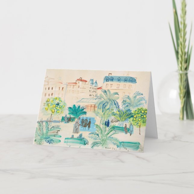 La Place Arago | Raoul Dufy Card (Front)