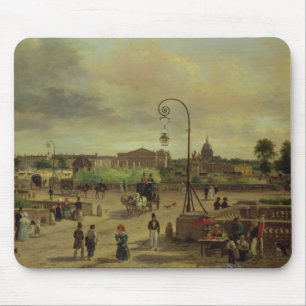 La Place de la Concorde in 1829 Mouse Pad