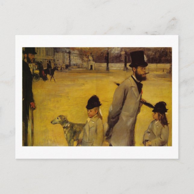 La Place de la Concorde postcard (Front)