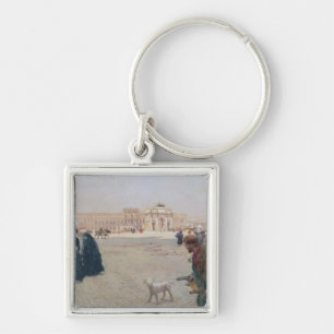 La Place du Carrousel, Paris Key Ring