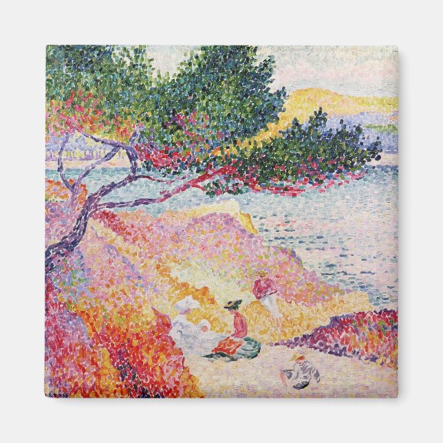 La Plage de Saint-Clair, 1906-07 Magnet (Front)