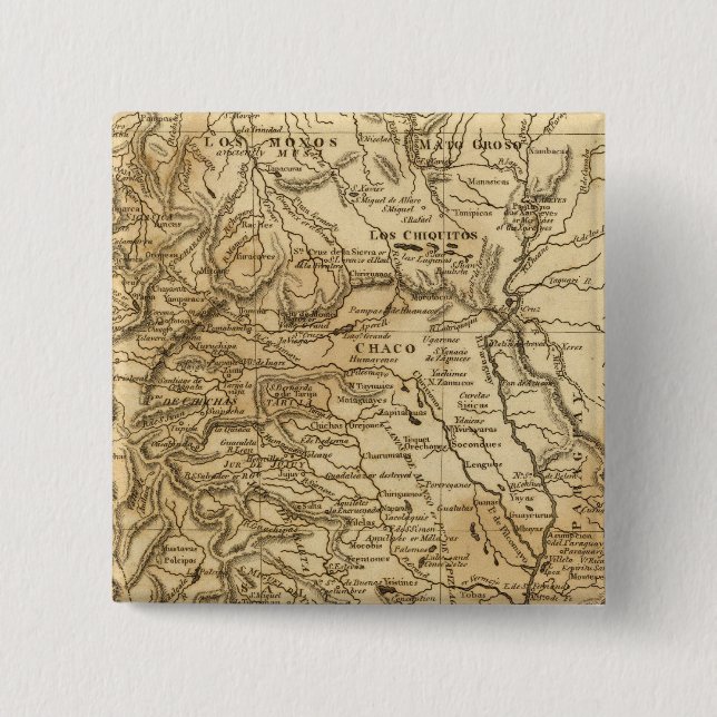 La Plata 15 Cm Square Badge (Front)