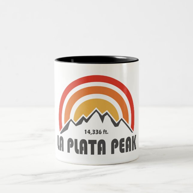 La Plata Peak Two-Tone Coffee Mug (Center)