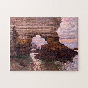 La Porte d'Amont, Étretat Monet Fine Art Jigsaw Puzzle
