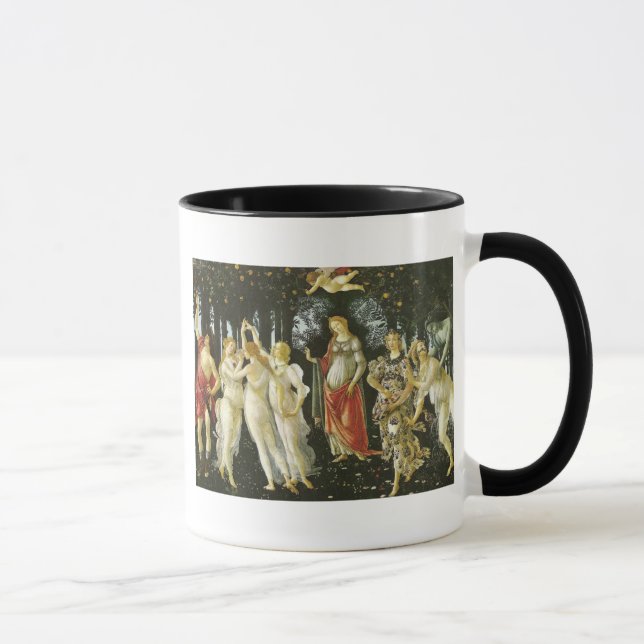 La Primavera by Sandro Botticelli Mug (Right)
