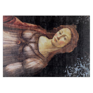 La Primavera in detail by Sandro Botticelli Cutting Board