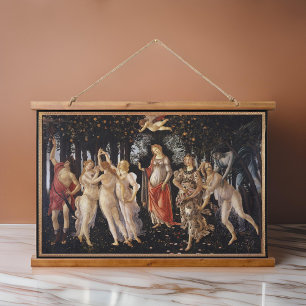 La Primavera Spring Botticelli Hanging Tapestry