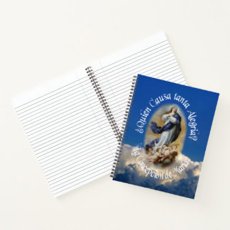La Purísima en Nicaragua - Virgen María Inmaculada Notebook