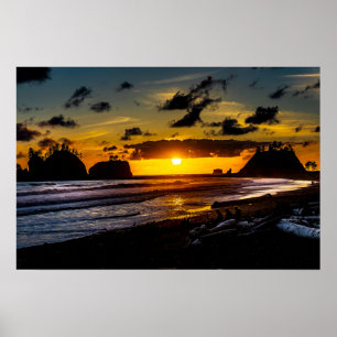 La Push Sunset Poster