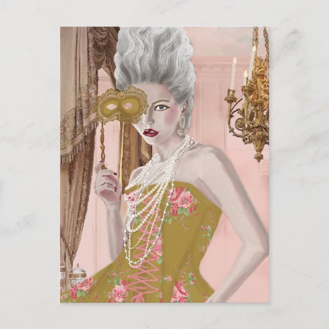 La question c'est voulez-vous postcard (Front)