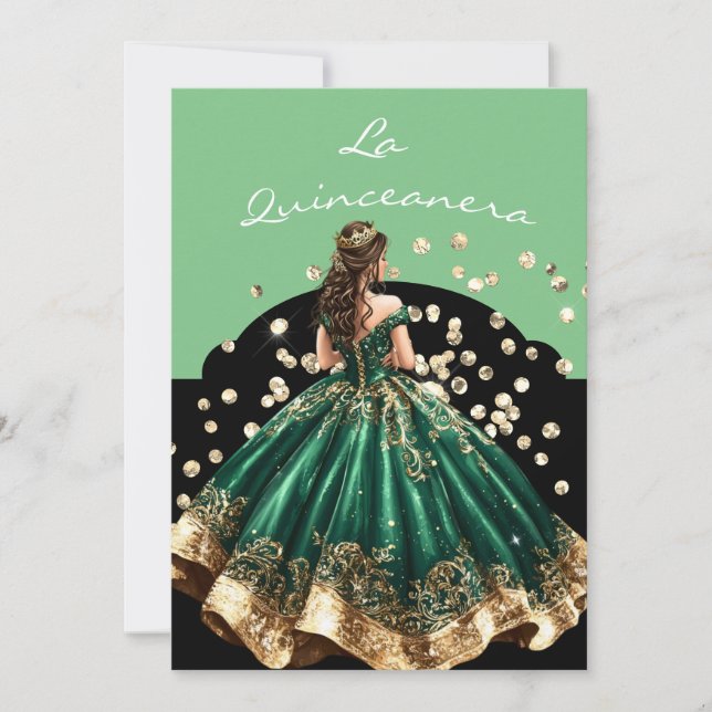 La Quinceanera Invitation (Front)