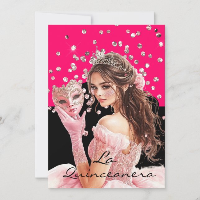 La Quinceanera Invitation (Front)