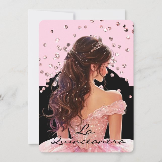 La Quinceanera Invitation (Front)