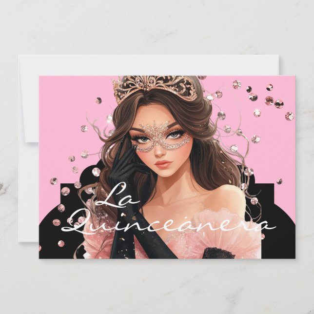 La Quinceanera Invitation (Front)
