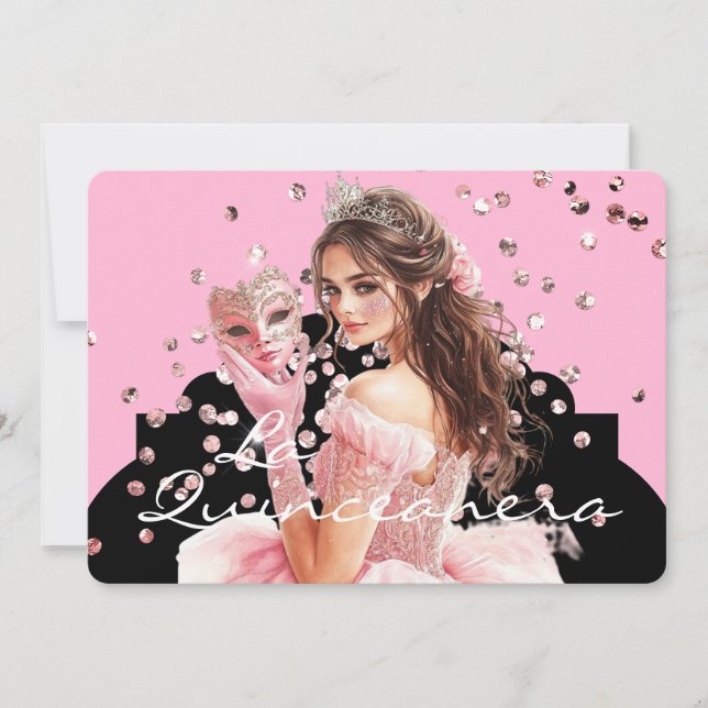 La Quinceanera Invitation (Front)