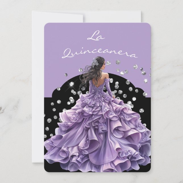 La Quinceanera Invitation (Front)