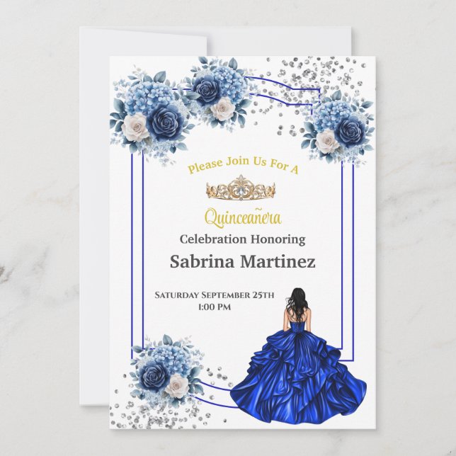 La Quinceanera Invitation (Front)