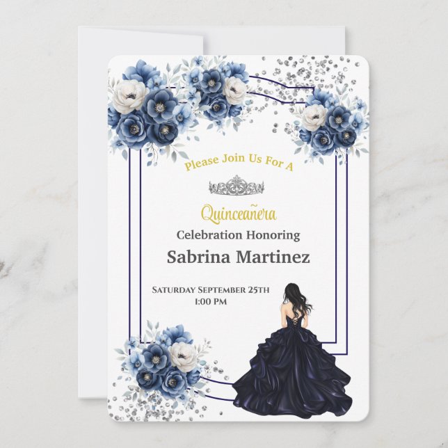 La Quinceanera Invitation (Front)