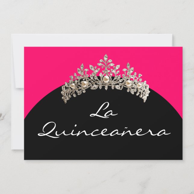 La Quinceanera Invitation (Front)