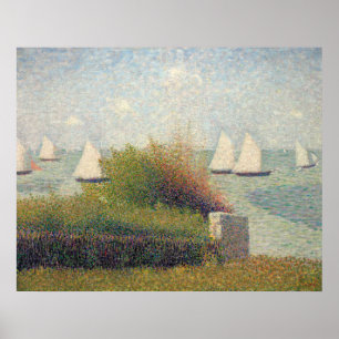 La Rade de Grandcamp (Le Port de Grandcamp) Poster